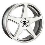 Jogo de Rodas Kr K-69 Aro 17 4x100 Hiper Diamante Tala 7 Et 40