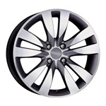 Ficha técnica e caractérísticas do produto Jogo de Rodas Kr R-12 Peugeot Aro 14" Furação 4x108 Acabamento Grafite e Diamante Tala 6 Et28