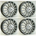 Ficha técnica e caractérísticas do produto Jogo de Rodas Mercedes C63 AMG Aro 14" - Furação 4x100 - GD - R66