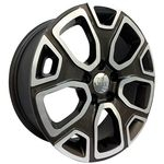 Ficha técnica e caractérísticas do produto Jogo de Rodas MONACCO Jeep Renegade MW060 Aro 16" - Furação 5x110 - Grafite Brilhante Diamantado