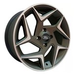 Ficha técnica e caractérísticas do produto Jogo de Rodas New Fiesta Aro 15 X 6 4x108 ET40 Monacco Mw010 Ford Grafite Diamantado
