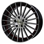 Ficha técnica e caractérísticas do produto Jogo de Rodas Nitro Rd833 Bd com Redlip Aro 17 5x108