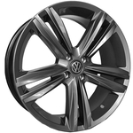 Ficha técnica e caractérísticas do produto Jogo de Rodas Tiguan R-Line Aro 17 x 7,0 4x100 ET38 Volkswagen S18 Grafite