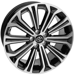 Ficha técnica e caractérísticas do produto Jogo de Rodas Toyota Corolla Hibrido Aro 17 x 7,0 5x100 ET39 S22 Hybrid Preto Diamantado