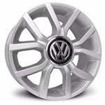 Jogo de Rodas Volkswagem Up R50 17 X 7,0 4x100 ET38 Silver Star