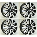 Ficha técnica e caractérísticas do produto Jogo de Rodas VW Amarok Passeio - Aro 17" - Furação 4X100 - BD - R86