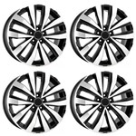 Ficha técnica e caractérísticas do produto Jogo de Rodas VW Amarok Passeio - Aro 17" - Furação 5x112 - BD - R86