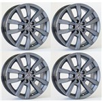 Ficha técnica e caractérísticas do produto Jogo de Rodas VW Fox Prime Aro 15" - Furação 5x100 - GF - R38