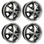 Ficha técnica e caractérísticas do produto Jogo de Rodas VW Fusca - Aro 17" - Furação 4x130 - BD - R84