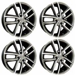 Ficha técnica e caractérísticas do produto Jogo de Rodas VW Golf Comfortline Aro 15" - Furação 5x100 - GD - R22