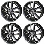 Ficha técnica e caractérísticas do produto Jogo de Rodas VW Golf Comfortline Aro 17" - Furação 4x100 - SD - R22