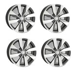 Ficha técnica e caractérísticas do produto Jogo de Rodas Vw Novo Gol 2016 Aro 15" Furação 4x100 - R74 - Gd