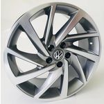 Ficha técnica e caractérísticas do produto Jogo de Rodas VW POLO Aro 17" - Furação 5X100 - GD - R93