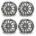 Ficha técnica e caractérísticas do produto Jogo de Rodas VW Saveiro Cross Aro 15" Furação 4x100 - R75 - GD