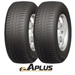 Ficha técnica e caractérísticas do produto Jogo 2 Pneus ARO 17 APLUS 265/65 R17 112H A919 A/T