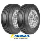 Ficha técnica e caractérísticas do produto Jogo 2 Pneus Aro 18 Landsail 235/50 R18 Clv2 101w