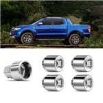 Ficha técnica e caractérísticas do produto Jogo Porca Antifurto Roda Ford Ranger 2020 M12x1,5