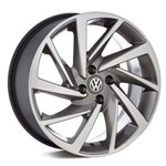 Ficha técnica e caractérísticas do produto Jogo Roda KR R93 VW Novo Polo Aro 15 - Grafite Diamantada Jogo Roda KR R93 - 4x98 Tala 6,0 Off - Set: 38