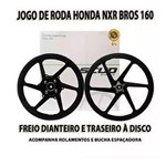 Ficha técnica e caractérísticas do produto Jogo Roda Liga Leve Bros 160 Esdd Freio Disco Duas Rodas - Scud