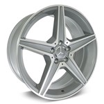 Ficha técnica e caractérísticas do produto Jogo Roda Mercedes C250 Sport Aro 17 - Grafite Diamantada Roda C250 Sport Aro 17 - 5x112 Tala: 8,0 Off-Set: 45