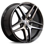 Jogo Roda Mercedes Classe e Aro 17 - Grafite Diamantada Roda Classe e Aro 17 - 5x112 Tala: 8,0 Off-Set: 45