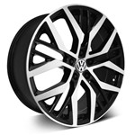Ficha técnica e caractérísticas do produto Jogo Roda Volkswagen Golf GTI 2014 Aro 19 5x112 Tala: 8 OffSet: 45