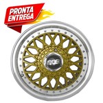 Jogo Rodas Zunky Zk-370 Bbs Aro 14 4x100/108 Dourado Diam T6