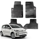 Jogo Tapete Vw Up 2014 a 2018 Borcol Borracha 3 Peças Interlagos