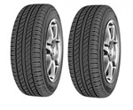 Ficha técnica e caractérísticas do produto Kit 02 Pneus 145/80 R 13 - 122 75t Achilles Fiat 147