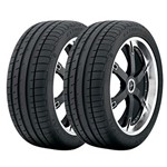 Ficha técnica e caractérísticas do produto Kit 02 Pneus Aro 16 Continental 205/55R16 91W ExtremeContact DW