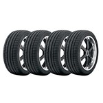 Ficha técnica e caractérísticas do produto Kit 04 Pneus Aro 15 Continental 195/60R15 88H ExtremeContact DW