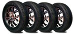 Ficha técnica e caractérísticas do produto Kit 4 Pneu 195/65R15 Remoldado Strong Melbourne