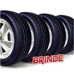 Kit 4 Pneu Aro 17 225/50R17 Roda Bem Remold 5 Anos Garantia