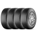 Ficha técnica e caractérísticas do produto Kit 4 Pneu Continental Aro 20 275/45r20 110v XI FR Grabber AT3