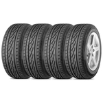 Ficha técnica e caractérísticas do produto Kit 4 Pneu Continental Aro 16 205/55r16 91w Premium Contact Run Flat