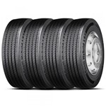 Ficha técnica e caractérísticas do produto Kit 4 Pneu Continental Aro 17.5 235/75R17.5 132/130M Hybrid LS