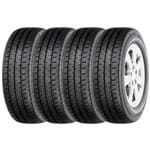 Ficha técnica e caractérísticas do produto Kit 4 Pneu General Aro 16 205/75R16 110/108R Eurovan 2