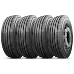 Ficha técnica e caractérísticas do produto Kit 4 Pneu Xbri Aro 17.5 215/75r17.5 135/133j 16pr Ecoplus A2 Liso