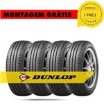 Ficha técnica e caractérísticas do produto Kit 4 Pneus 175 65 R14 82t Enasave Ec300 Dunlop Ka Corsa Fox Palio Corolla Clio Fit Inca - Gnr