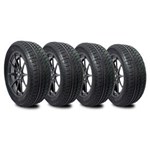 Ficha técnica e caractérísticas do produto Kit 4 Pneus Am Plus 195/55r15 Remold