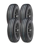 Kit 4 Pneus Aro 12 155R12C 88/86R Royal Commercial Royal Black