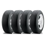 Ficha técnica e caractérísticas do produto Kit 4 Pneus Aro 13 Pirelli P400 (165/70R13 78T)