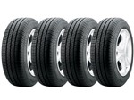 Ficha técnica e caractérísticas do produto Kit 4 Pneus Aro 14” Pirelli 185/65R14 - P400 85T