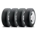 Ficha técnica e caractérísticas do produto Kit 4 Pneus Aro 14 Pirelli P400 (185/65R14 85T)