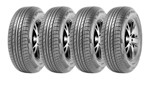 Ficha técnica e caractérísticas do produto Kit 4 Pneus Aro 15 185/55 R15 SUNFULL SF-688 82V