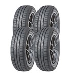 Ficha técnica e caractérísticas do produto Kit 4 Pneus Aro 15 185/60R15 88H XL RS-Zero Sunwide