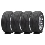 Ficha técnica e caractérísticas do produto Kit 4 Pneus Continental 245/45 R20 CROSS CONTACT UHP e LR 103W XL