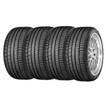 Ficha técnica e caractérísticas do produto Kit 4 Pneus Continental Aro 17 225/45r17 91y Sportcontact5 Mo