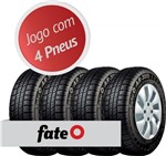 Ficha técnica e caractérísticas do produto KIT 4 Pneus Fate 195/70R14 AR-300 91T TL