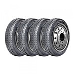 Ficha técnica e caractérísticas do produto Kit 4 Pneus Firemax Aro 15 205/70R15C FM-913 106/104R